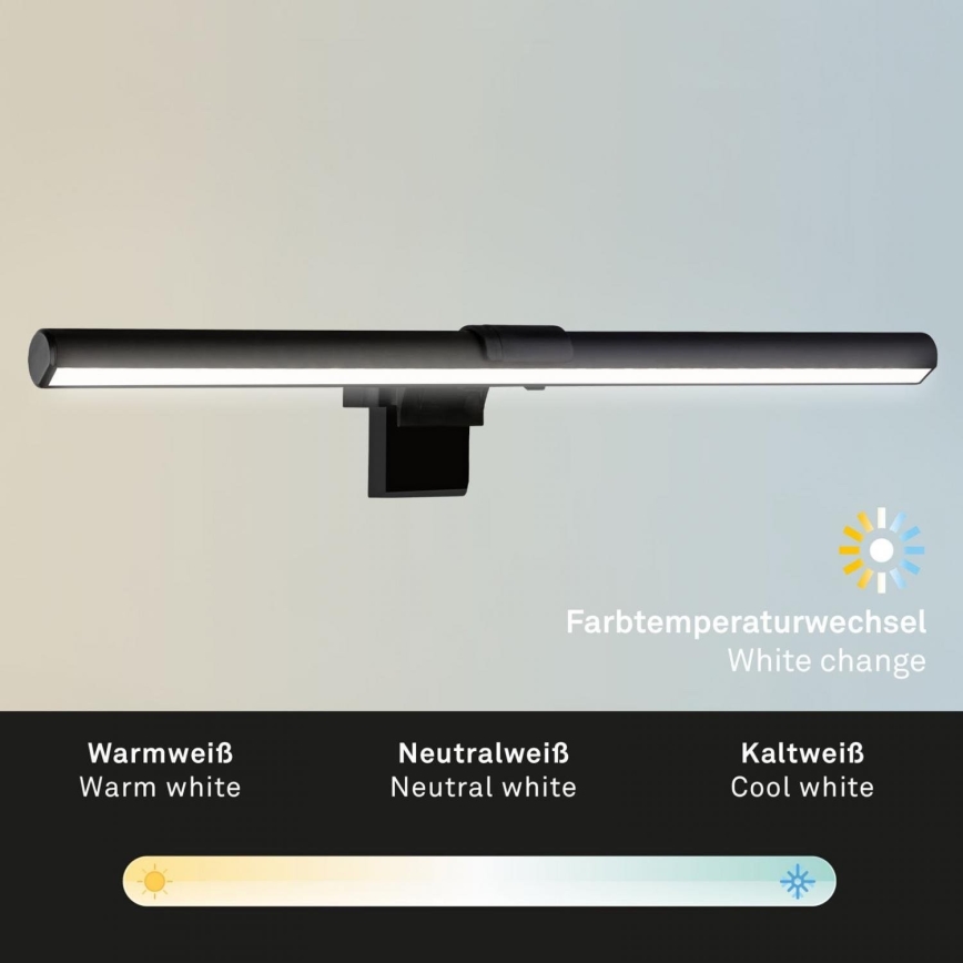 Briloner 2303-015 - LED dimbare monitorverlichting LED/3,5W/230V 2700/4000/6500K