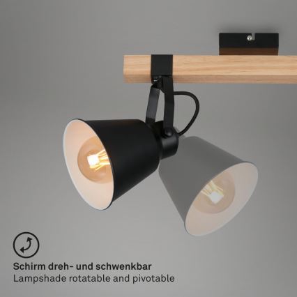Briloner 2406-035 - Spot SPOT 3xE27/40W/230V