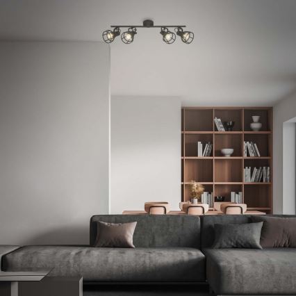 Briloner 2669-045 - Spot RETRO 4xE14/25W/230V