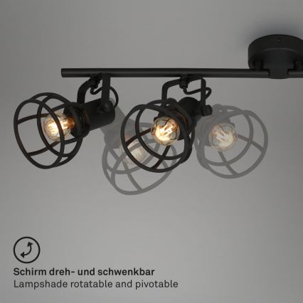 Briloner 2669-045 - Spot RETRO 4xE14/25W/230V