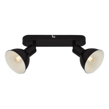 Briloner 2674-025 - Spot RETRO 2xE14/25W/230V zwart
