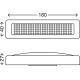 Briloner 2689-034 - LED Oriëntatieverlichting aanraken LERO LED/0,18W/3xAAA zilver