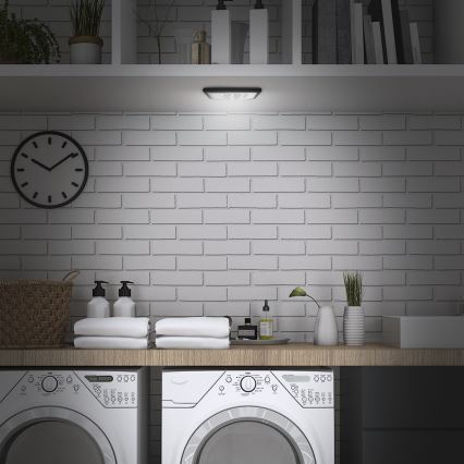 Briloner 2689-035 - LED Oriëntatieverlichting aanraken LERO LED/0,18W/3xAAA zwart