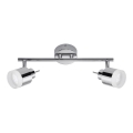 Briloner 2733-028 - LED Badkamer inbouwspot SPLASH 2xLED/4W/230V IP44