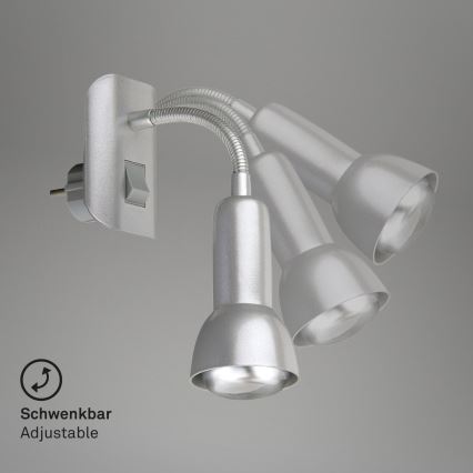 Briloner 2739-014P - Lamp met stekker 1xE14/25W/230V