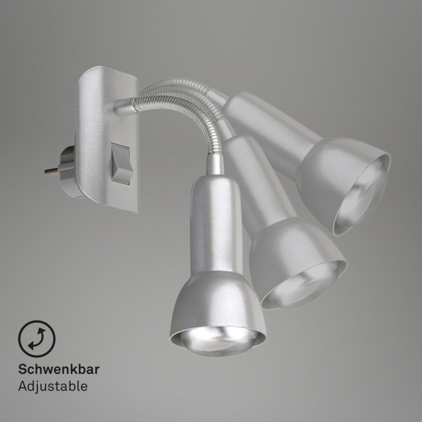 Briloner 2739-014P - Lamp met stekker 1xE14/25W/230V