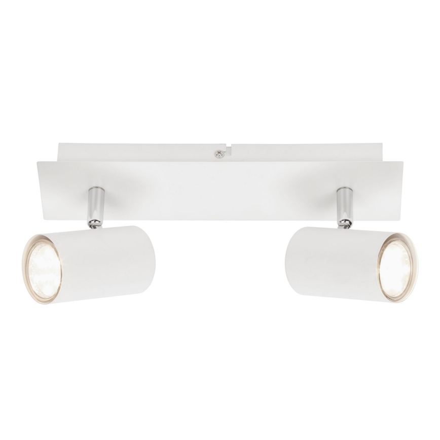 Briloner 2857-026 - Witte Spot Verlichting SPOT 2x GU10 / 40W / 230V