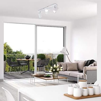 Briloner 2857-036 - Witte Spot Verlichting SPOT 3x GU10 / 40W / 230V