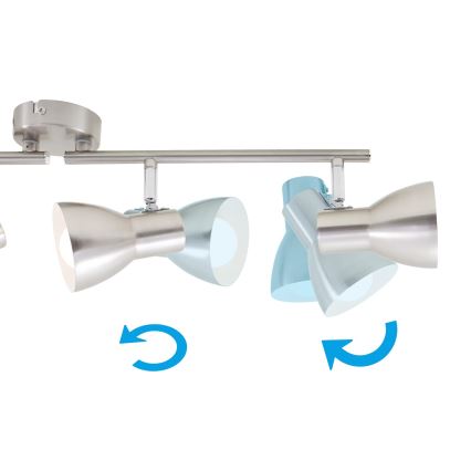 Briloner 2860-042 - Spot 4xE14/25W/230V