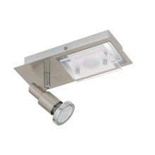 Briloner 2879-022 - LED Plafondlamp COMBINATA 1xGU10/3W + LED/5W/230V