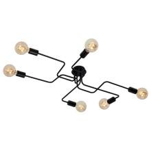 Briloner 2887-065 - Bevestigde hanglamp FARETTO 6xE27/60W/230V