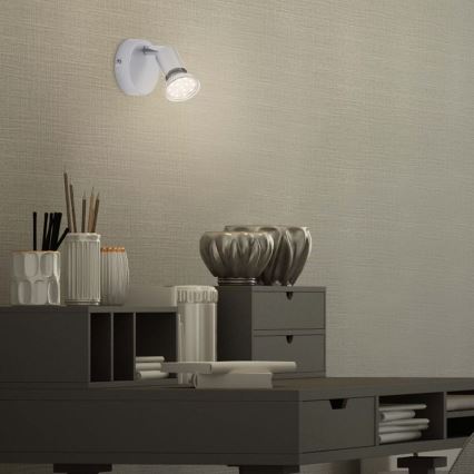 Briloner 2906-014 - LED Wandspot PICCO 1xGU10/3W/230V