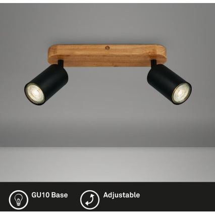 Briloner 2922-025 - Spot SPOT 2xGU10/9W/230V