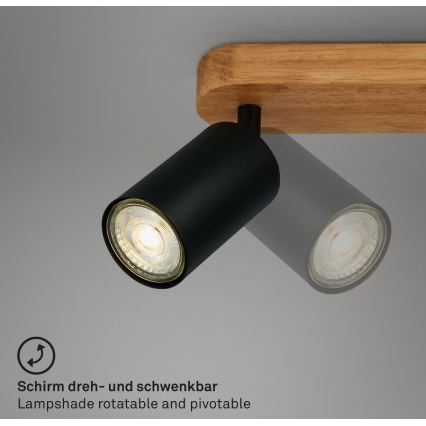Briloner 2922-025 - Spot SPOT 2xGU10/9W/230V