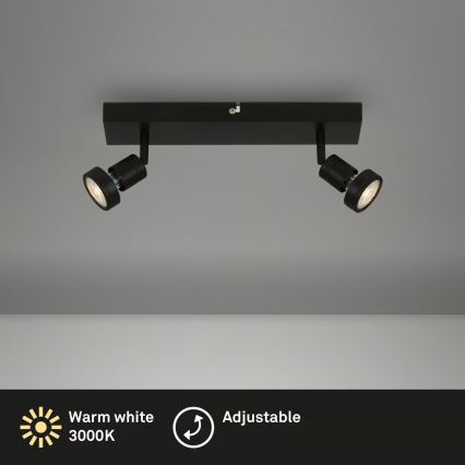 Briloner 2926-025 - LED-spotlamp 2xGU10/4,9W/230V