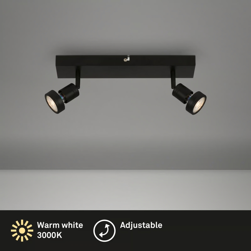 Briloner 2926-025 - LED-spotlamp 2xGU10/4,9W/230V