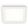 Briloner 3010-016 - LED plafondlamp LED/8W/230V 19x19 cm wit IP44
