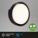 Briloner 3019-015 - LED Wandlamp voor buiten GENUA LED/18W/230V IP44 zwart