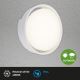 Briloner 3019-016 - LED Wandlamp voor buiten GENUA LED/18W/230V IP44 wit