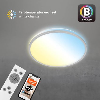 Briloner 3064-014 - Dimbare LED-plafondlamp IVY LED/24W/230V Wi-Fi Tuya Ø 33,3 cm + afstandsbediening
