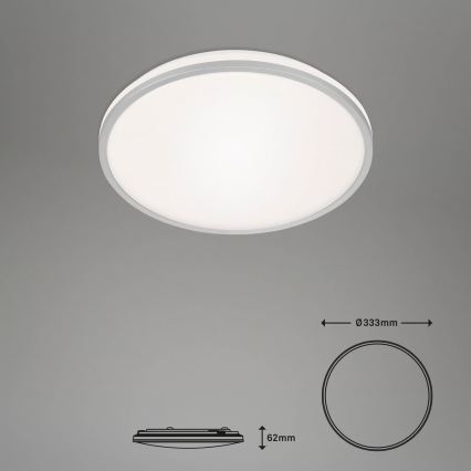 Briloner 3064-014 - Dimbare LED-plafondlamp IVY LED/24W/230V Wi-Fi Tuya Ø 33,3 cm + afstandsbediening