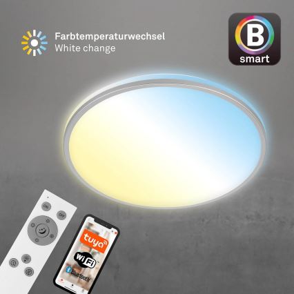 Briloner 3065-014 - Dimbare LED-plafondlamp IVY LED/42W/230V Wi-Fi Tuya Ø 49 cm + afstandsbediening