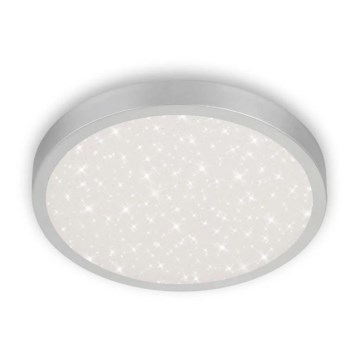 Briloner 3071-014 - LED Plafondlamp RUNA LED/24W/230V zilver