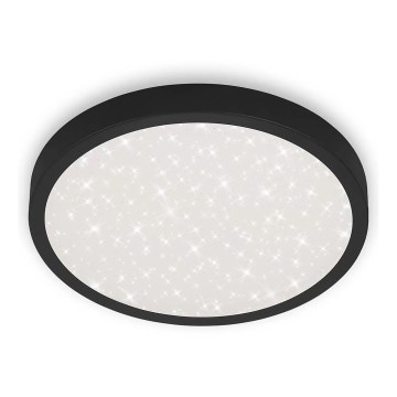 Briloner 3071-015 - LED Plafondlamp RUNA LED/24W/230V zwart