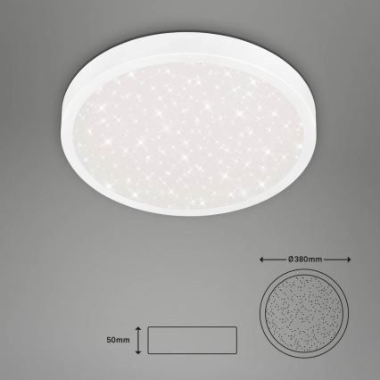 Briloner 3071-016 - LED Plafondlamp RUNA LED/24W/230V 4000K diameter 38 cm wit