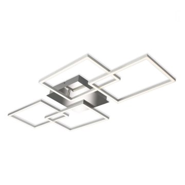 Briloner 3091-018 - Dimbare LED Plafondlamp FRAME LED/30W/230V glanzend chroom