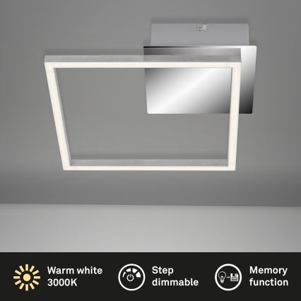 Briloner 3105-018 - Dimbare LED Plafond Lamp FRAMES LED/9,7W/230V