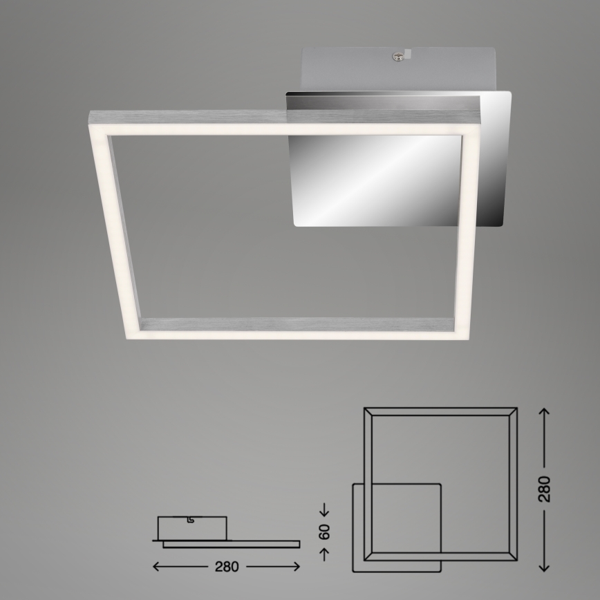 Briloner 3105-018 - Dimbare LED Plafond Lamp FRAMES LED/9,7W/230V