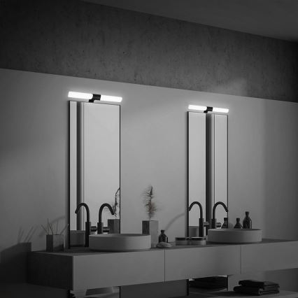 Briloner 3113-115 - LED Badkamer spiegelverlichting LED/12W/230V IP44 47 cm zwart