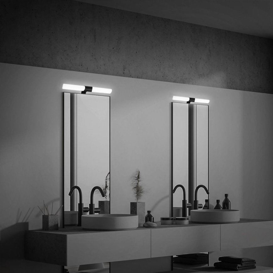Briloner 3113-115 - LED Badkamer spiegelverlichting LED/12W/230V IP44 47 cm zwart