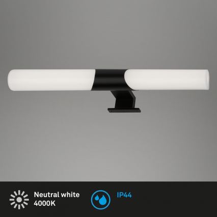 Briloner 3113-115 - LED Badkamer spiegelverlichting LED/12W/230V IP44 47 cm zwart