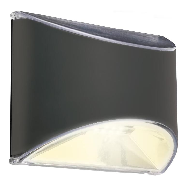 Briloner 3133015 - LED Solar wandlamp LED/2W/3,7V IP44 3000K