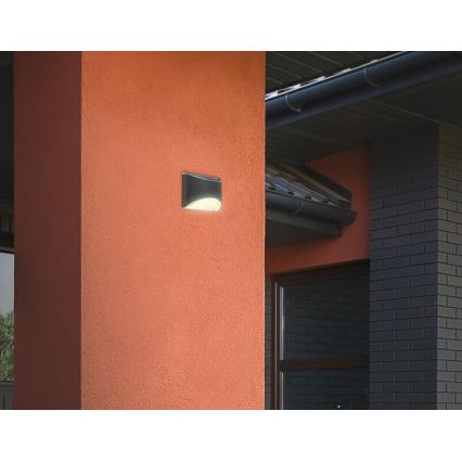 Briloner 3133015 - LED Solar wandlamp LED/2W/3,7V IP44 3000K
