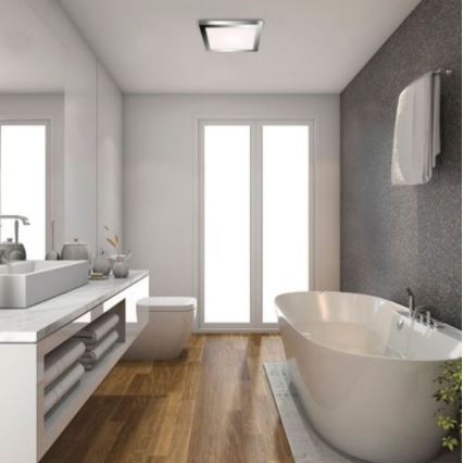Briloner 3142-018 - LED Badkamer plafondlamp COOL&COSY LED/21W/230V 2700/4000K IP44