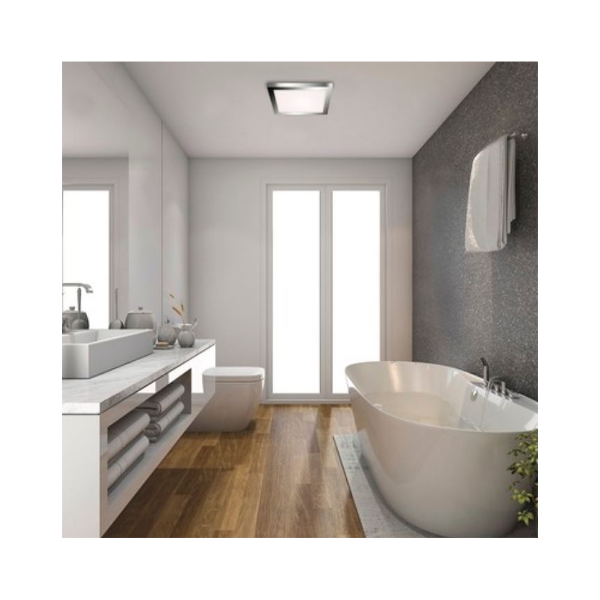 Briloner 3142-018 - LED Badkamer plafondlamp COOL&COSY LED/21W/230V 2700/4000K IP44