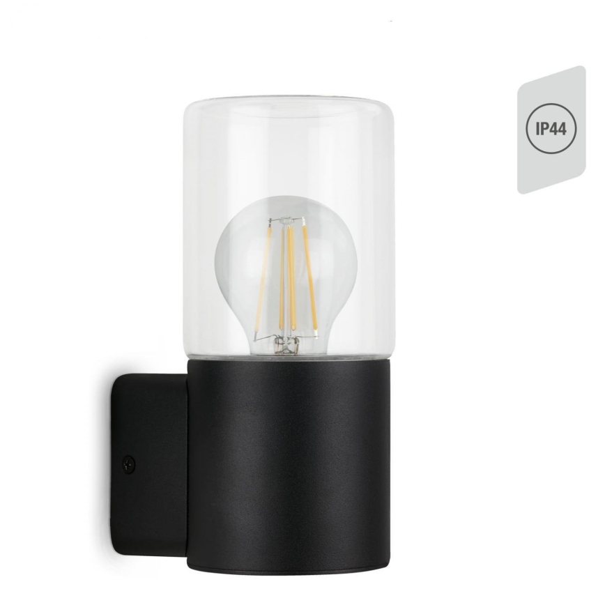 Briloner 320505TF - Wandlamp voor buiten 1xE27/12W/230V IP44 zwart
