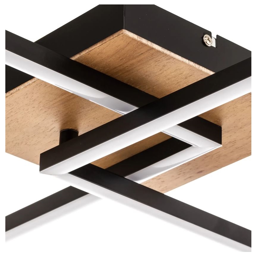 Briloner 3210-014 - Dimbare LED Plafondlamp FRAME 2xLED/11W/230V bruin