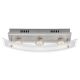Briloner 3364-039 - LED Plafondlamp dimbaar BENTANA 3xGU10/5W/230V