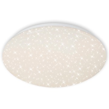 Briloner 3373-016 - LED dimbare plafondlamp STARRY LED/15W/230V 3000-6500K Ø 28 cm wit + afstandsbediening