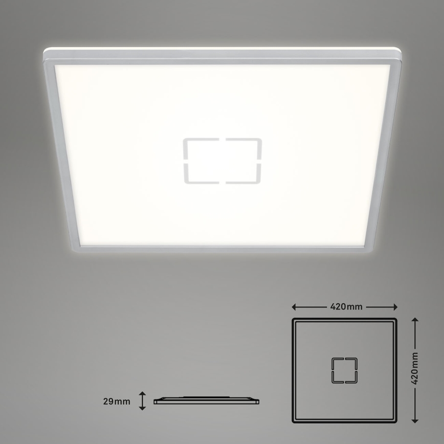 Briloner 3393-014 - LED plafondlamp FREE LED/22W/230V 42x42 cm