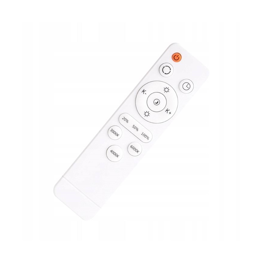 Briloner 3430-015 - Dimbare LED plafondlamp MANNY LED/48W/230V + afstandsbediening
