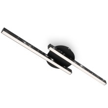 Briloner 3517-025 - LED Bevestigde Hanglamp REY 2xLED/6W/230V zwart