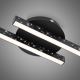 Briloner 3517-025 - LED Bevestigde Hanglamp REY 2xLED/6W/230V zwart