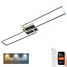 Briloner 3538-015 - Dimbare LED hanglamp FRAME 2xLED/20W/230V 2700-6500K Wi-Fi Tuya + afstandsbediening