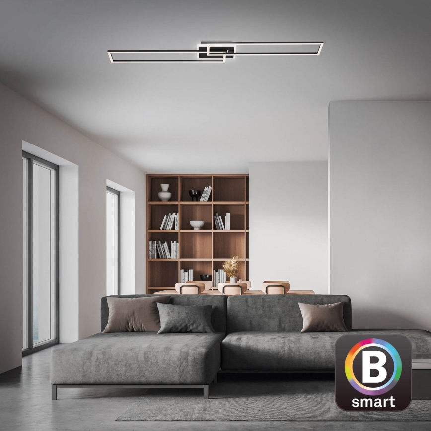 Briloner 3538-015 - Dimbare LED hanglamp FRAME 2xLED/20W/230V 2700-6500K Wi-Fi Tuya + afstandsbediening