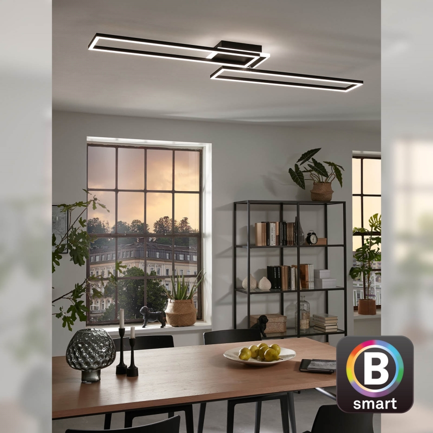 Briloner 3538-015 - Dimbare LED hanglamp FRAME 2xLED/20W/230V 2700-6500K Wi-Fi Tuya + afstandsbediening